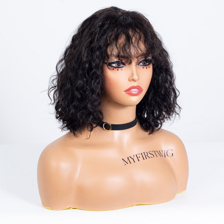 Clearance - 13x4'' Lace Front Wig Indian Hair - 10" Silky Size 1 - MTY-5214
