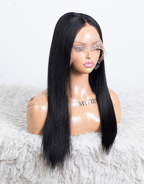 Clearance - 13x6" Indian Hair 160% Density - 20" Silky Size 1 - MT-3690