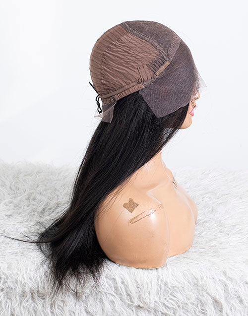 Clearance - 13x6" Malaysian Hair - 18" Yaki Size 1 - MT-3702