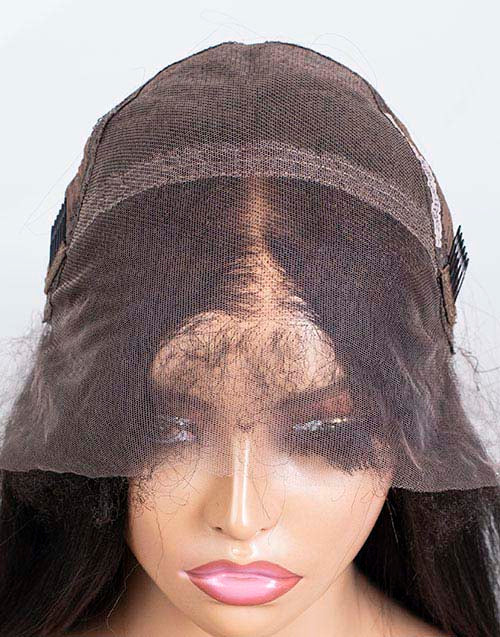 Clearance - 13x6" Malaysian Hair - 18" Yaki Size 1 - MT-3702