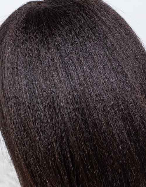 Clearance - 13x4.5" Lace Front Wig Malaysian Hair - 12" Kinky Size 1 - MTY-1040