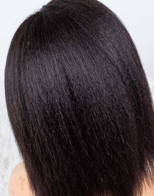 Clearance - 13x4" Lace Front Wig Indian Hair - 10" Kinky Size 1 - MTY-1371