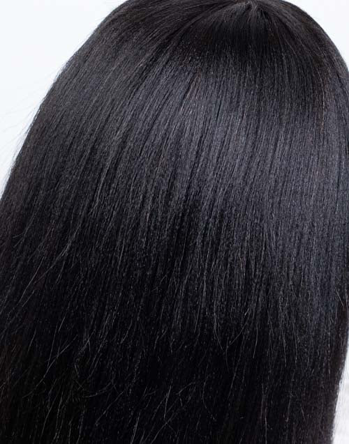 Clearance - 13x6" Lace Front Wig Indian Hair - 14" Yaki Size 2 - MT-3161