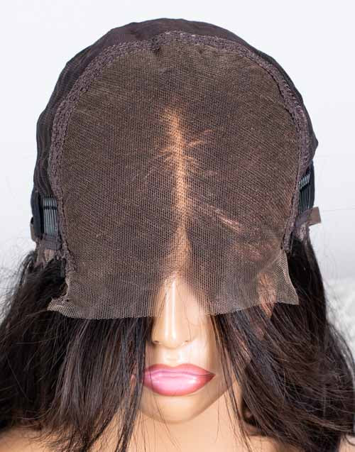 Clearance - 5x5" Closure Wig Indian Hair - 16" Silky Size Average - MTY-3955