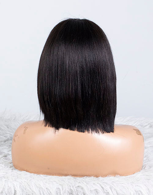 Clearance - 13x4" Lace Front Wig Indian Hair - 10" Yaki Size-1 - MTY-2446