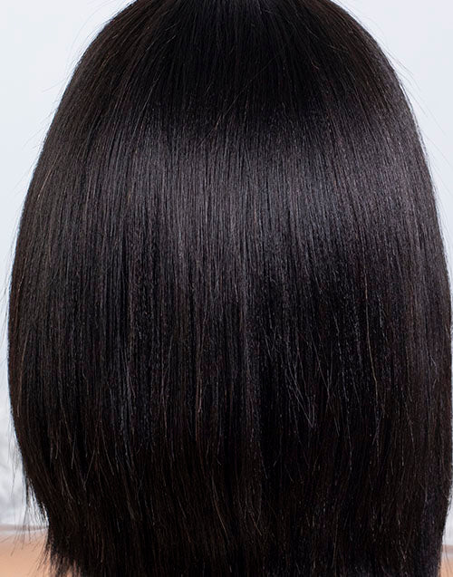 Clearance - 13x4" Lace Front Wig Indian Hair - 10" Yaki Size-1 - MTY-2446