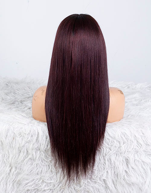 Clearance - 13x4'' Lace Front Wig Malaysian Hair - 18" Yaki Size 1 - MTY-2394