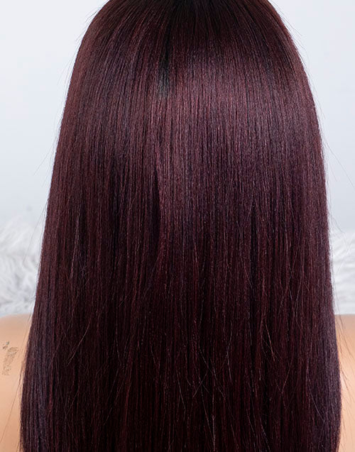 Clearance - 13x4'' Lace Front Wig Malaysian Hair - 18" Yaki Size 1 - MTY-2394