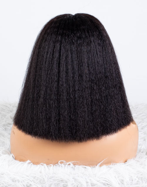 Clearance - 13x6" Lace Front Wig Indian Hair - 14" Kinky Size 1 - MTY-3954