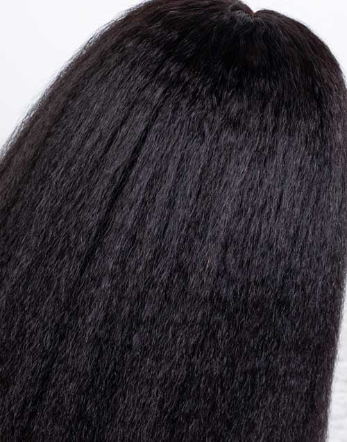 Clearance - 13x6" Lace Front Wig Indian Hair - 14" Kinky Size 1 - MTY-3954