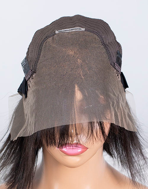 Clearance - 13x4" Lace Front Wig Indian Hair - 10" Silky Size-1 - MTY-2436