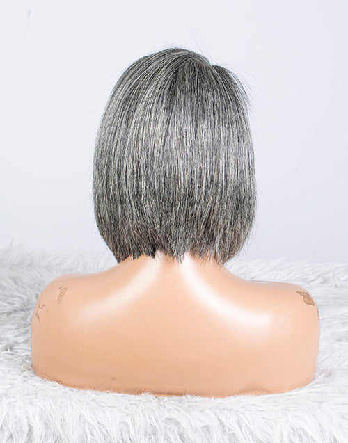 Clearance - 13x6"  Lace Front Wig Indian Hair - 10" Silky Size 1- MTY-2411