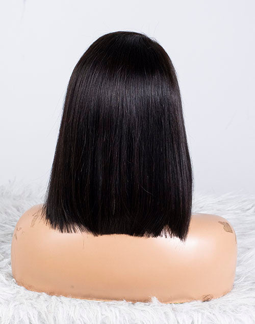 Clearance - 13x4" Lace Front Wig Indian Hair - 12" Silky Size-1 - MTY-2414