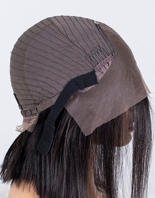 Clearance - 13x4" Lace Front Wig Indian Hair - 12" Silky Size-1 - MTY-2414