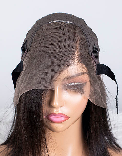 Clearance - 13x4" Lace Front Wig Indian Hair - 12" Silky Size-1 - MTY-2414