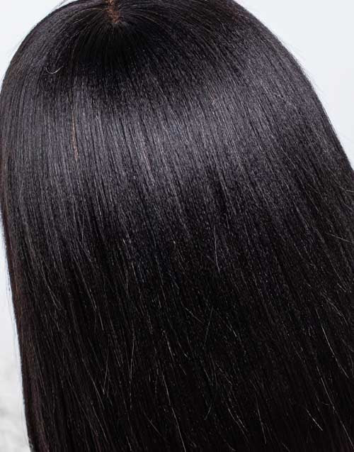 Clearance - 13x6" Lace Front Wig Indian Hair - 10" Yaki Size 1 - MT-3064