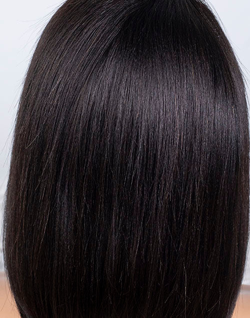 Clearance - 13x4" Lace Front Wig Indian Hair - 12" Yaki Size-1 - MTY-2431