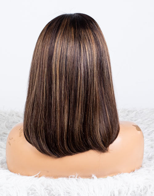 Clearance - 13x6" Lace Front Wig Indian Hair 160% Density - 12" Silky Size 2 - MTY-3943