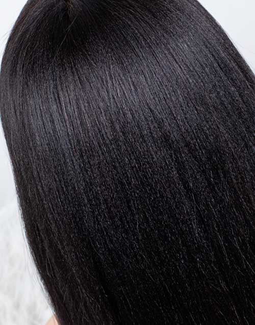 Clearance - Full Lace Wig Indian Hair - 14“ Yaki Size 2 - MT-3123