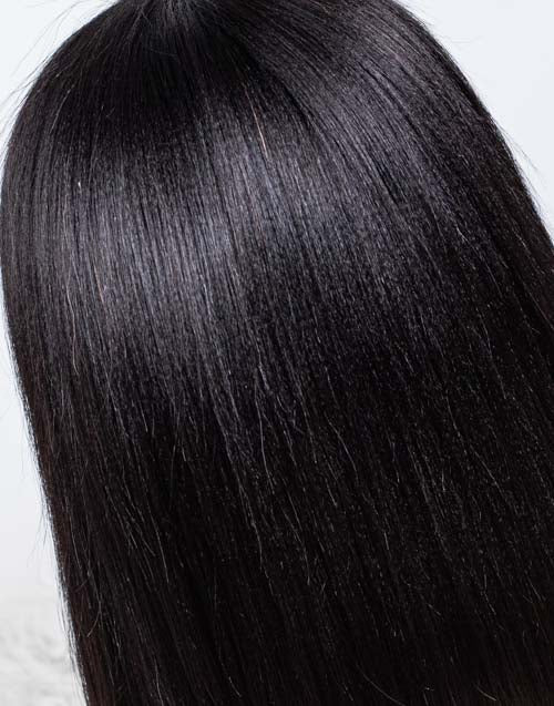 Clearance - 13x6" Lace Front Wig Indian Hair - 10" Yaki Size 1 - MTY-1020