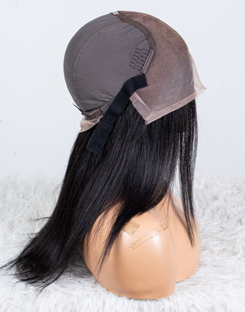 Clearance - Full Lace Wig Indian Hair - 14“ Yaki Size 2 - MT-3123