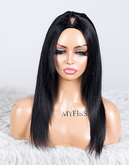Clearance - V-Part Wig Indian Hair - 16" Silky Size 1 - MTY-2395