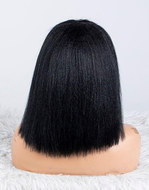 Clearance - 13x4" Indian Hair - 12" Kinky Size 1 - MTY-2429
