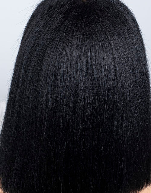 Clearance - 13x4" Indian Hair - 12" Kinky Size 1 - MTY-2429