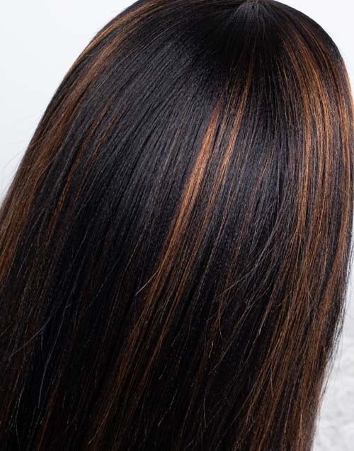 Clearance - 13x6" Lace Front Wig Indian Hair - 18" Yaki Size 1 - MTY-3953