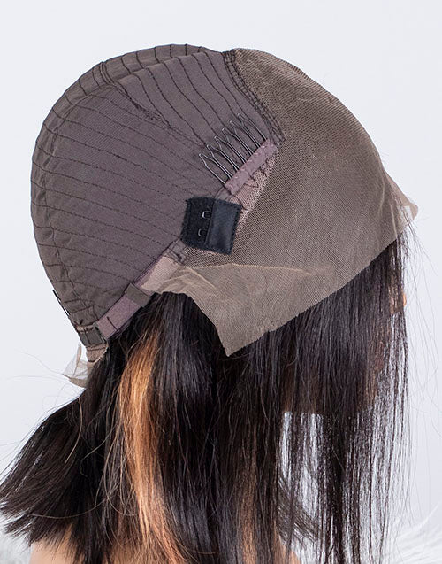 Clearance - 13x4" Lace Front Wig Indian Hair - 12" Silky Size-1 - MTY-2427