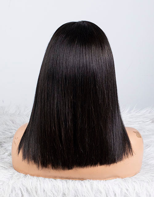 Clearance - 13x4"  Lace Front Wig Malaysian Hair - 14" Silky Size 1- MTY-2421