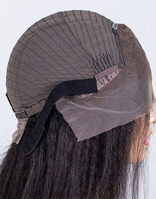 Clearance - 13x4" Indian Hair - 10" Kinky Size 1 - MTY-2423