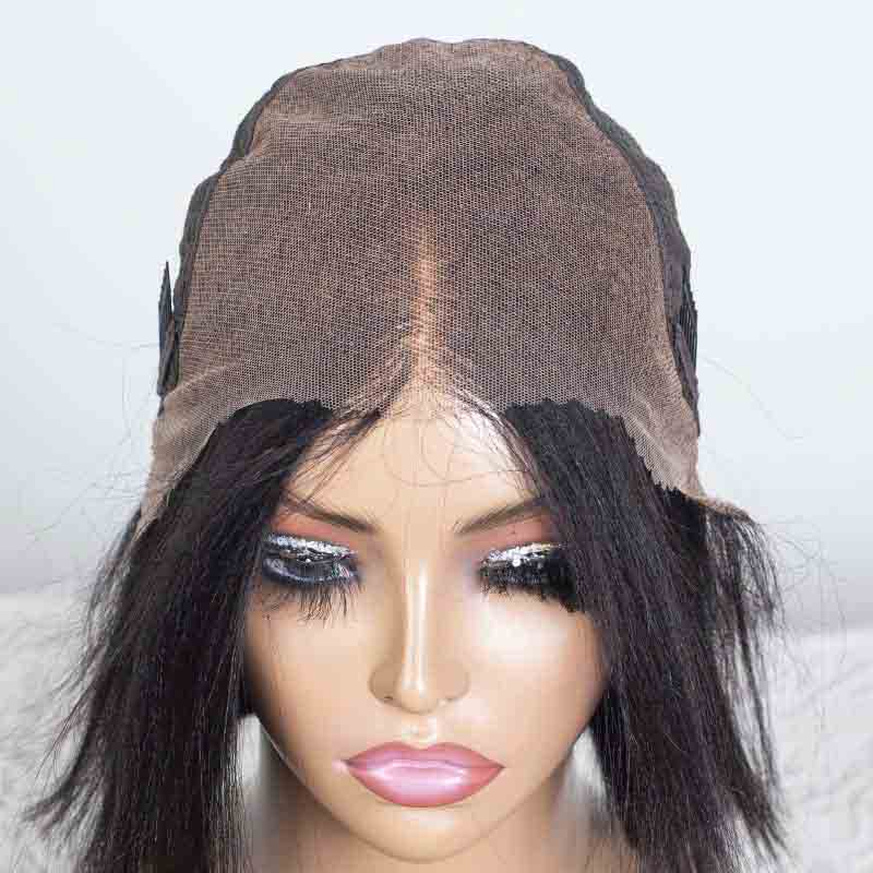 Clearance - 13x6" Indian Hair - 10" Yaki Size 1 - MTY-5014