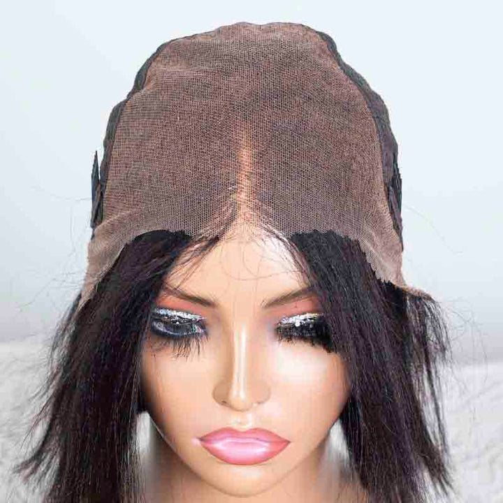 Clearance - 13x6" Indian Hair - 10" Yaki Size 1 - MTY-5014