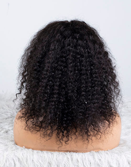Clearance - 13x4"  Lace Front Wig Indian Hair - 14" Curly Size 1- MTY-2438