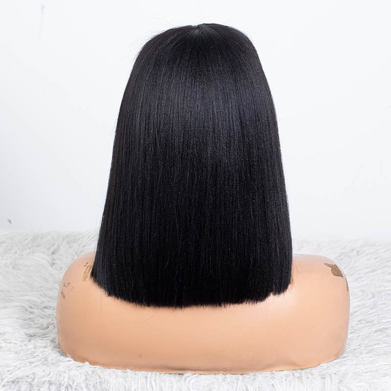 Clearance - 13x6" Indian Hair - 12" Yaki Size 2- MTY-4987