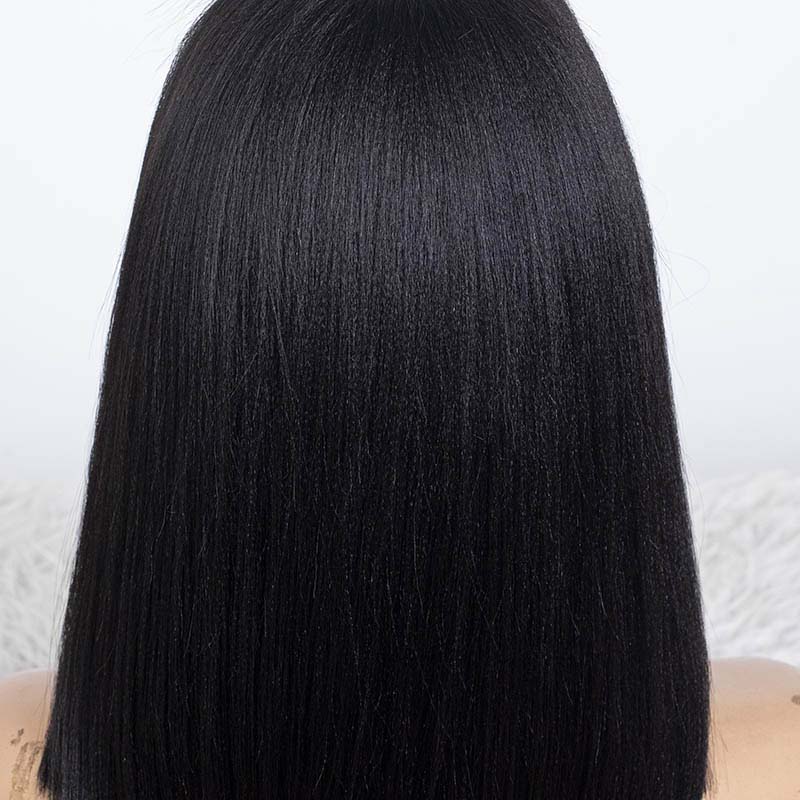Clearance - 13x6" Indian Hair - 12" Yaki Size 2- MTY-4987