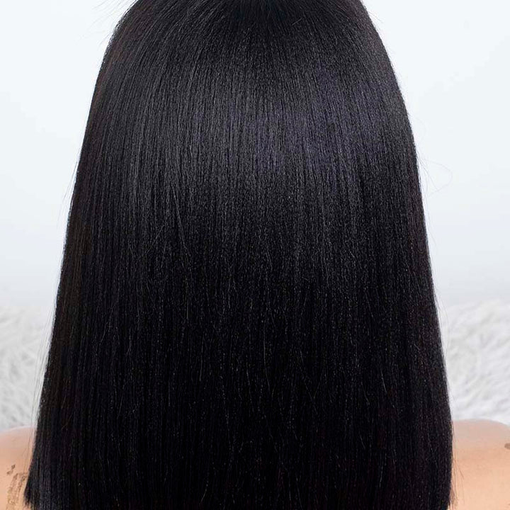 Clearance - 13x6" Indian Hair - 12" Yaki Size 2- MTY-4987