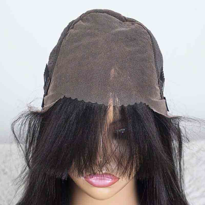 Clearance - 13x6" Indian Hair - 12" Yaki Size 2- MTY-4987