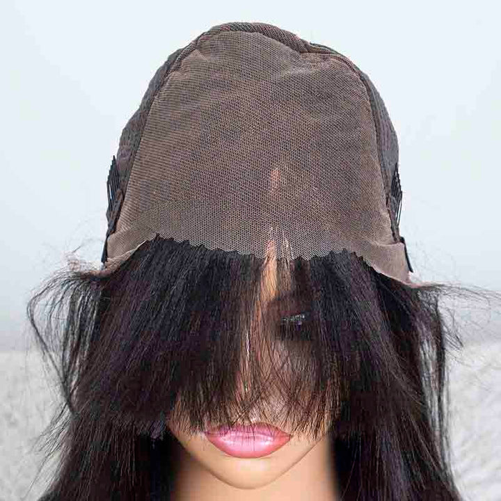 Clearance - 13x6" Indian Hair - 12" Yaki Size 2- MTY-4987