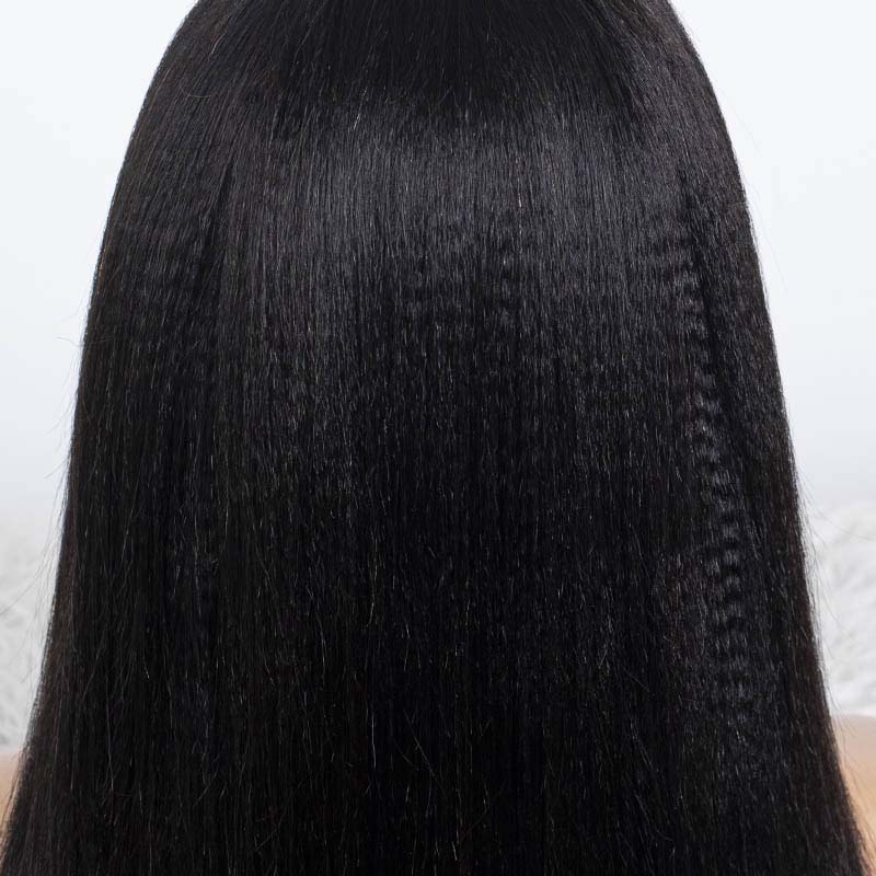 Clearance - 5X5" Indian Hair - 14" Yaki Average- MT-3832