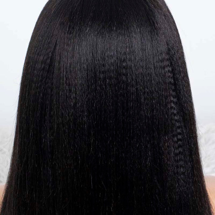 Clearance - 5X5" Indian Hair - 14" Yaki Average- MT-3832