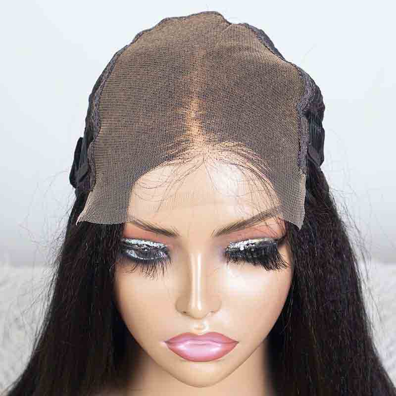 Clearance - 5X5" Indian Hair - 14" Yaki Average- MT-3832