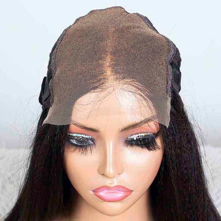Clearance - 5X5" Indian Hair - 14" Yaki Average- MT-3832