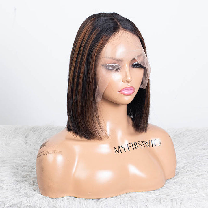 Clearance - 13x6" Indian Hair - 10" Silky Size-1 - MTY-4986