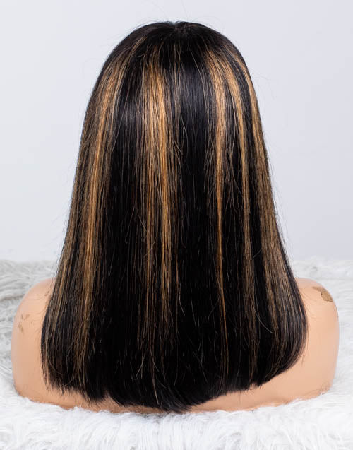 Clearance - Full Lace Wig Indian Hair - 14" Silky Size 1 - MTY-1424