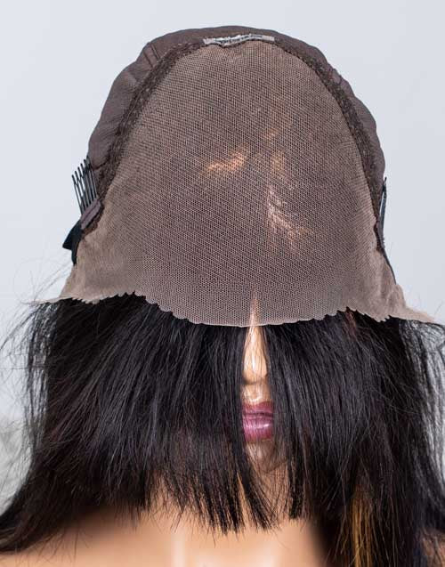 Clearance - Full Lace Wig Indian Hair - 14" Silky Size 1 - MTY-1424