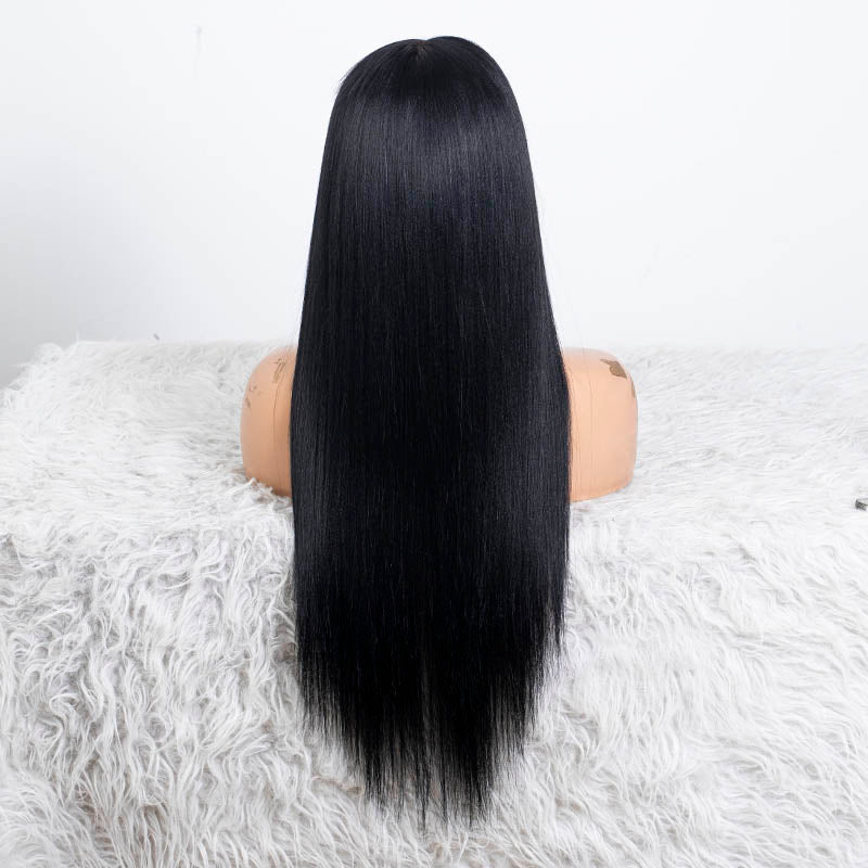 Clearance - Full Lace Wig Malaysian Hair - 20" Yaki 4c Edges Size 1 - MTY-4997