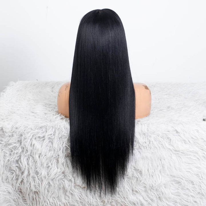 Clearance - Full Lace Wig Malaysian Hair - 20" Yaki 4c Edges Size 1 - MTY-4997