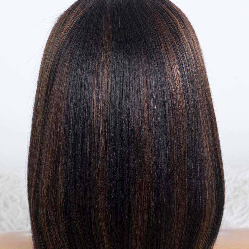 Clearance - 5X5" Indian Hair - 10" Yaki Average- MTY-5000